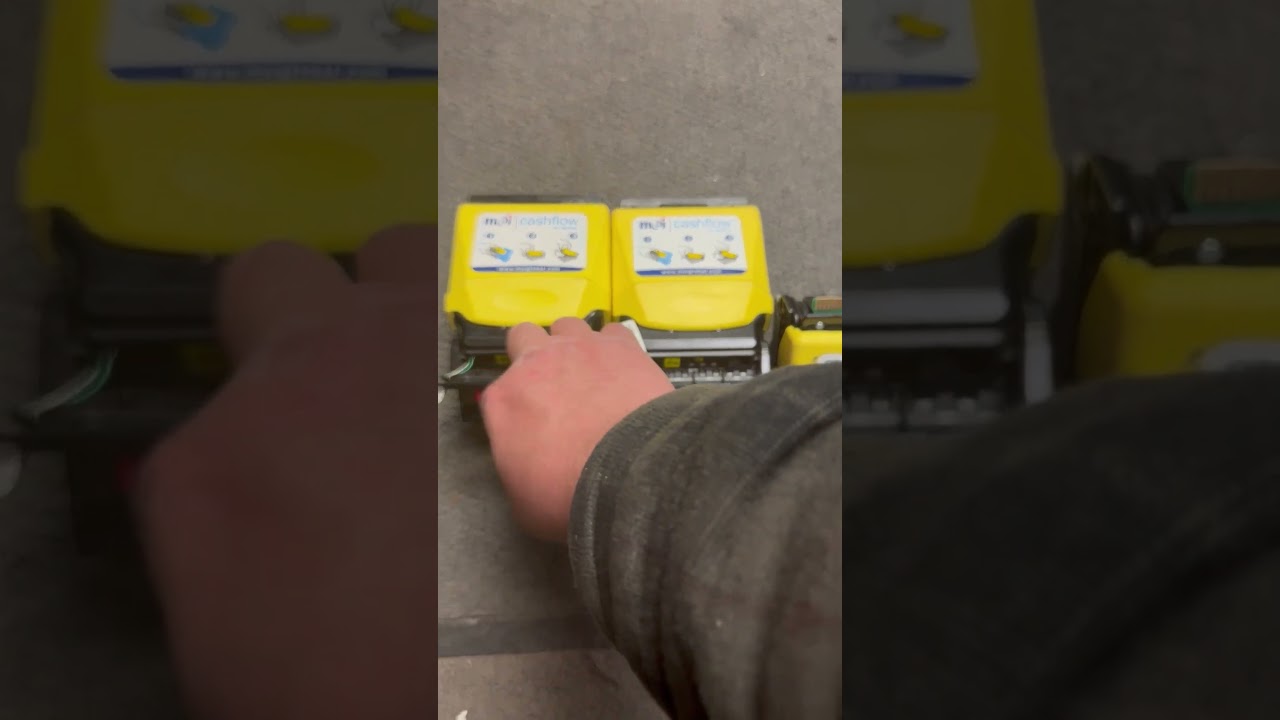 Lot of 3 MEI Cashflow SC Advance Series Bill Acceptor Validator Vending