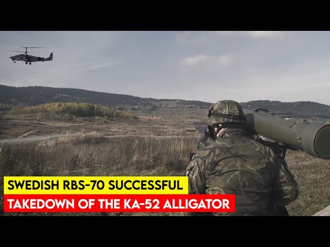 Ukraine Scores First Hit with 'Iconic' SAAB RBS 70 Laser Guided MANPAD, Taking Down Russian Chopper