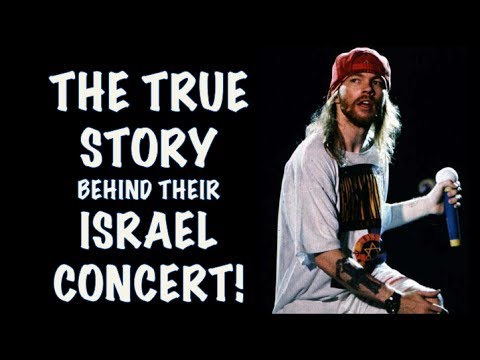 Guns N' Roses  The True Story Behind Their Tel Aviv,  Israel Concert! (2017)