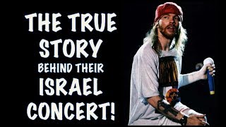 Guns N' Roses  The True Story Behind Their Tel Aviv,  Israel Concert! (2017)