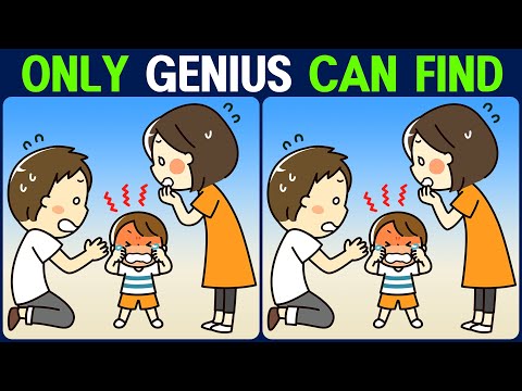Brain exercise quiz! Find the difference between! │ Feel good and keep your brain young!