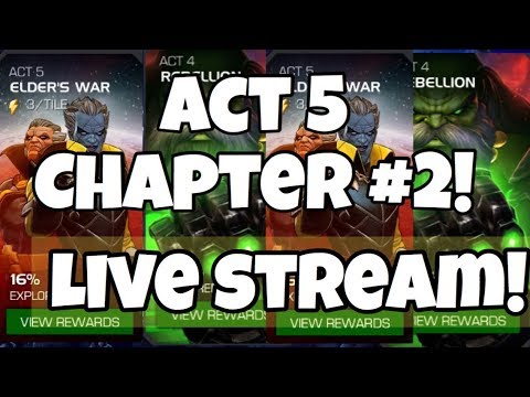 Working on Completing ACT 5 CHAPTER 2!! Contest of Champions! Live Stream!