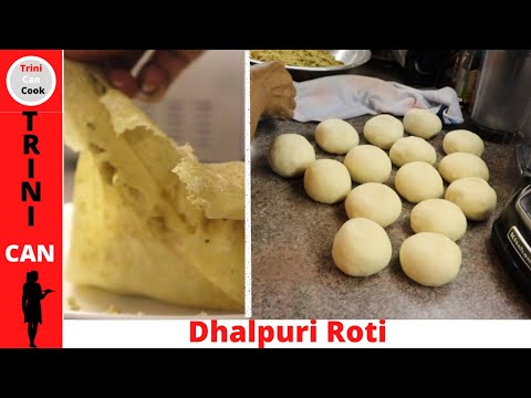 Dhalpuri Roti in 3 minutes! You will never buy roti again💯😀🇹🇹.
