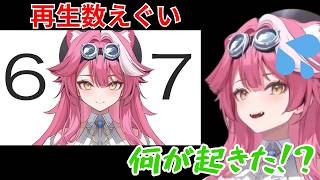 例の67動画がバズり困惑するラオーラ【ホロライブ切り抜き/英語解説/ラオーラ・パンテーラ】