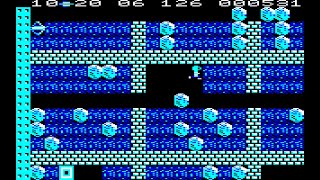 Sharp X1 Game: Boulder Dash (1984)