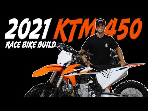 2021 KTM 450 | RACE BIKE BUILD & First Ride