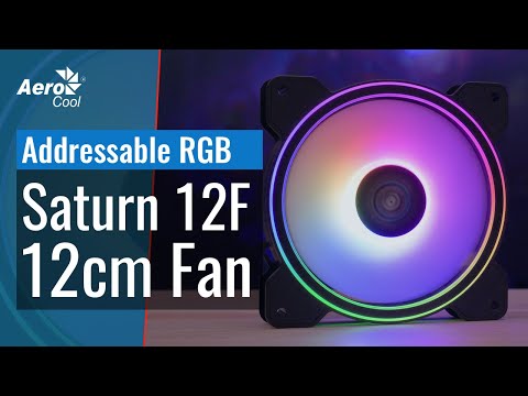 AEROCOOL PGS SATURN 12F ARGB 6P 120mm - VENTILIATORIUS video
