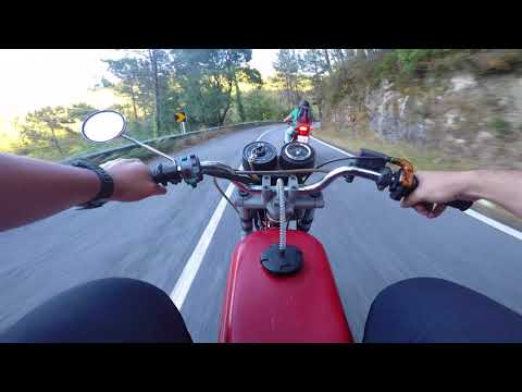Macal M86 vs Honda CB650f 2015