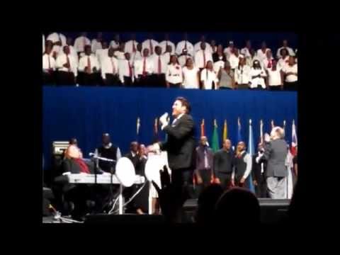 Benn Hinn and his team and the NACCO Mass Choir