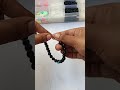 DIY black bracelet with evil eye 🧿#diy #diycraft #shortsvideo#youtubeshorts #crafterashu