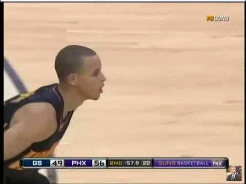 Stephen Curry's First NBA 3-Pointer