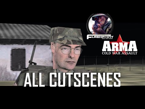ALL CUTSCENES - ARMA Cold War Assault (Operation Flashpoint : Cold War Crisis)