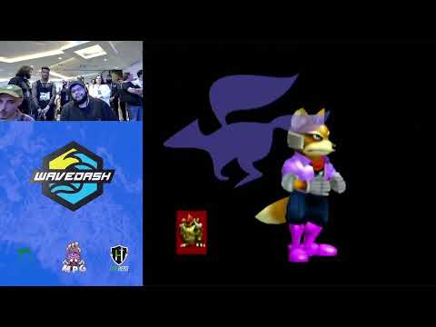 WaveDash 2023 Winners Round 3 - MegaXmas (Bowser) Vs. Lucky (Fox) - SSBM Tournament