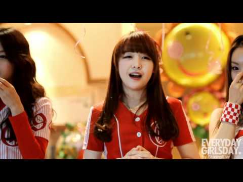 [FANCAM] 110514 Girl's Day Sojin, Jihae & Minah - Surprise Birthday Party Pt. 2