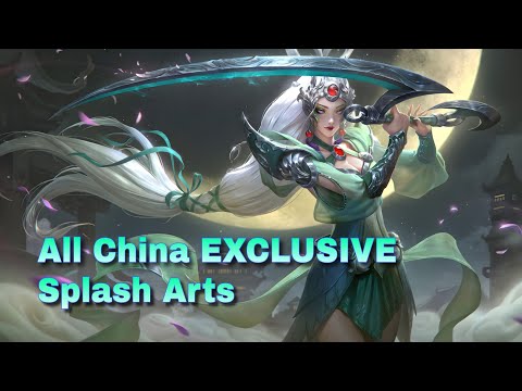 All CHINA Exclusive CHROMA Splash Arts | (Part 1) | (50 pics)