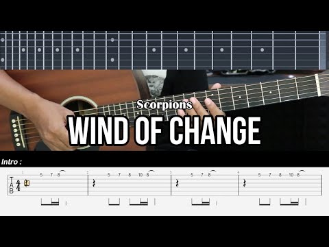 Wind Of Change - Scorpions | EASY Guitar Lessons TAB - Guitar Tutorial