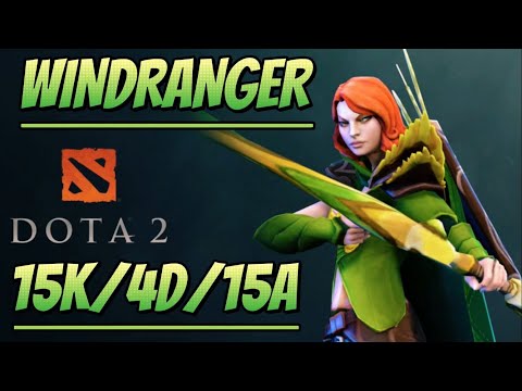 Windranger (15K/4D/15A) Gameplay Highlights 2022 | Dota 2 #16