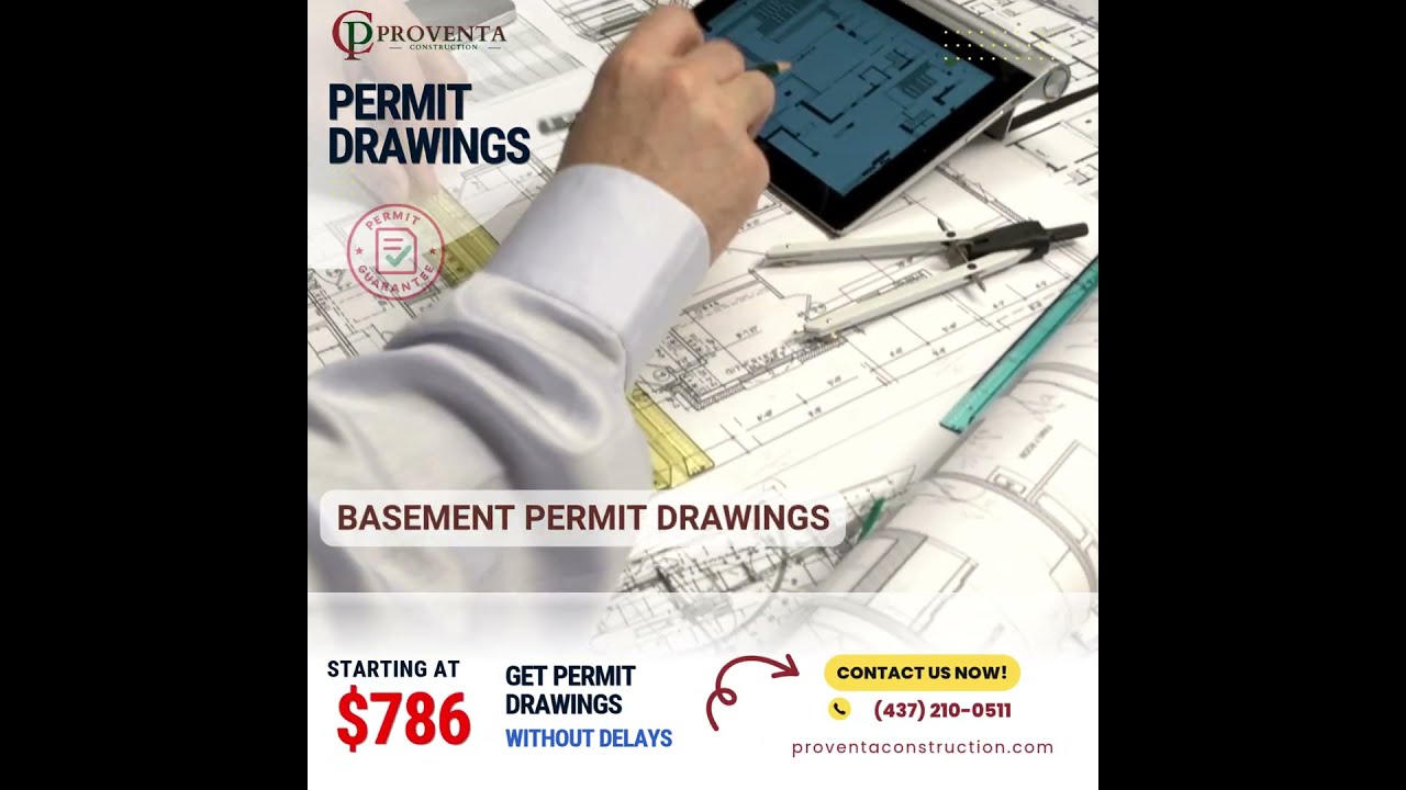 How Much Do Basement Permit Drawings Cost in Ontario? ($786 Legal Basement Guide)