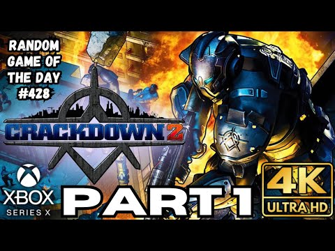 Crackdown 2 Gameplay Walkthrough Part 1 | Xbox Series X |S 360 | 4K HDR | RANDOM GAME OF THE DAY 428