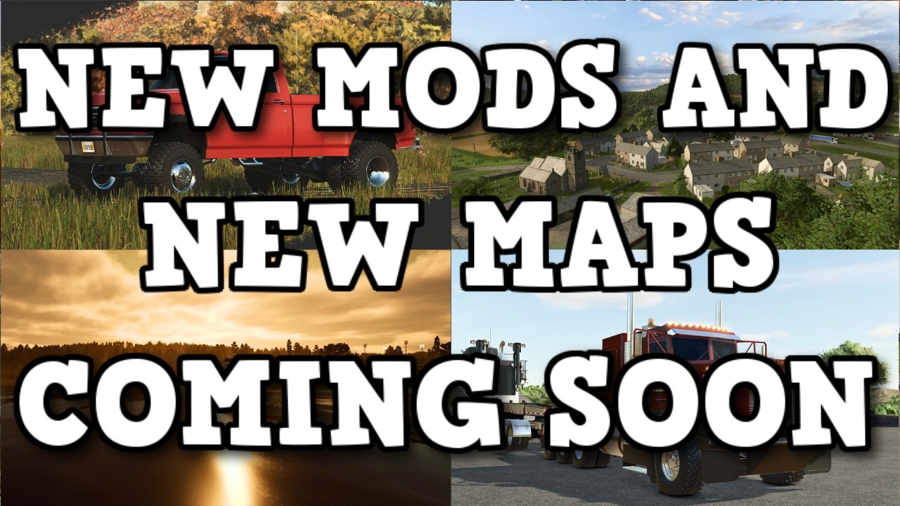 NEW MODS AND MAPS COMING SOON TO ALL PLATFORMS (PS5, XBOX, AND PC) | Farming Simulator 25
