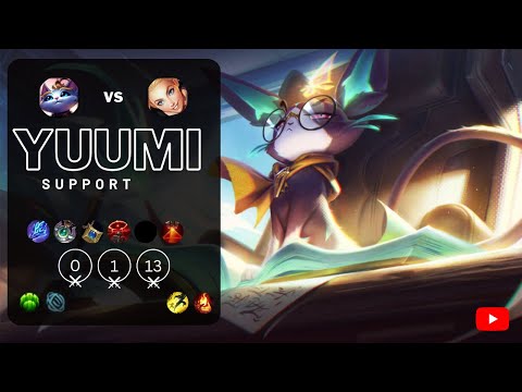 Yuumi Support vs Lux - NA Patch 13.1