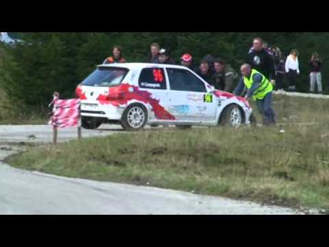 Rally bassano 2010 marcesina crash spagolla e altri