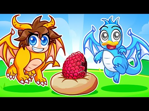 Having a Dragon Family in Roblox!