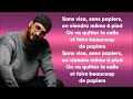 Soolking - Sans Visa (Paroles/Lyrics)