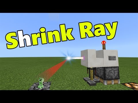 MrPogz Zamora - SHRINK RAY MACHINE TUTORIAL | No Mods ??? | Minecraft PE (Pocket Edition) Mini Mobs Addon