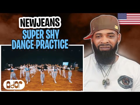 AMERICAN RAPPER REACTS TO-NewJeans (뉴진스) 'Super Shy' Dance Practice