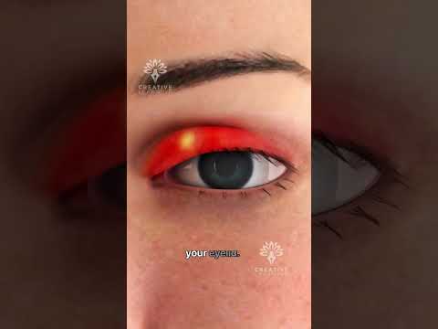 What's REALLY Causing Your Eye Stye? 😮 #shorts #viralvideo - Creativelearning3d