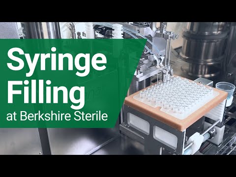 Syringe Filling at Berkshire Sterile Manufacturing