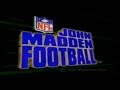 3Do Introduction Du Jeu John Madden Football De Electronic Arts 1994