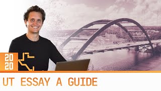 UT Admissions Essay A - Tell Us Your Story 2020