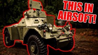 Sniping from an Airsoft TANK! and classic Cheaters!