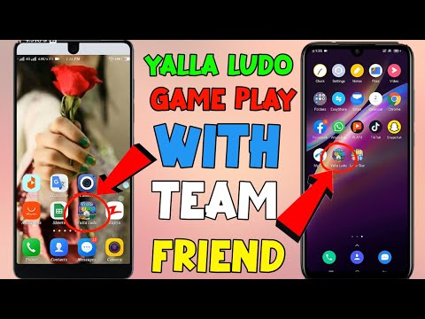 How to Play Team Game With Friend Yalla Ludo Game - YouTube