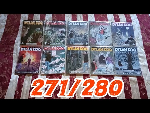 DYLAN OLD #28 - DYLAN DOG dal n. 271 al n. 280. Mater Morbi svetta su tutti! 🔥🤍✴️🌝🌳