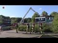 Schade door woningbrand in Lelystad