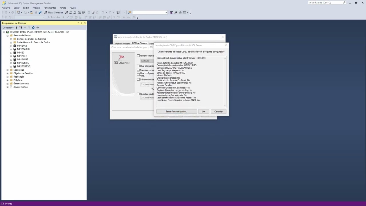 Portal Angular e com API Protheus | Aula 05 - Criando o Banco de Dados