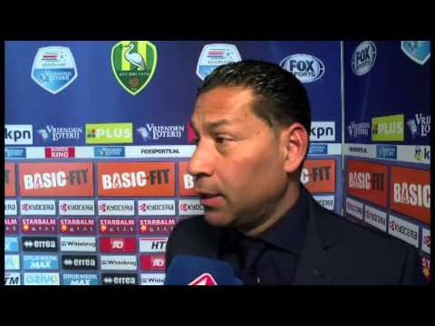 Henk Fraser na ADO Den Haag - FC Groningen