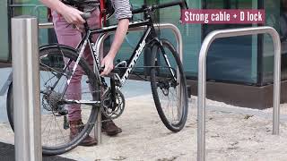 How to use a D-Lock to secure your bike