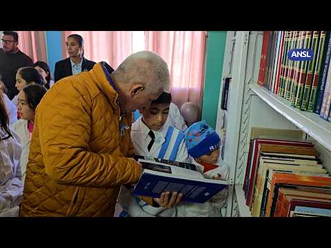 Una biblioteca abrió sus puertas para los estudiantes de la Escuela N°441 de San Gerónimo