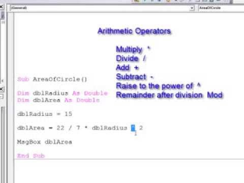 1 Introduction to Programming with VBA The Integrated Development Environment
