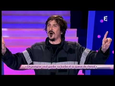 Arnaud Tsamere [49] Un pompier veut garder sa barbe et sa queue de cheval - ONDAR