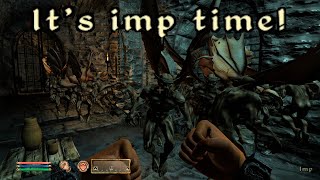 Oblivion but the game spawns an imp every 10 seconds