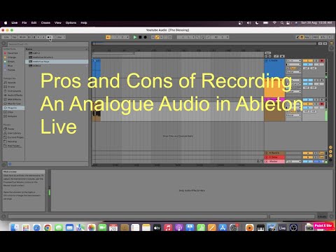 How to Record Digital Audio in Ableton using a MacBook with M1?