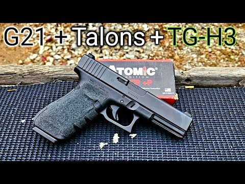 Budget Upgraded Glock 21 Review & Shoot .45acp