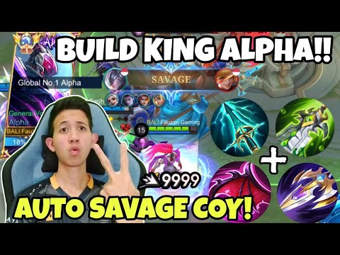 INILAH BUILD ALPHA FAUZAN TERBARU DAN TERSAKIT!! DIJAMIN SAVAGE!