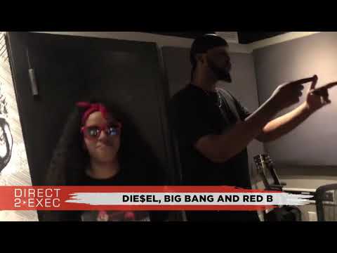 DIE$EL, Big Bang and Red B Performs at Direct 2 Exec Los Angeles 12/9/18 - A&R at Atlantic Records