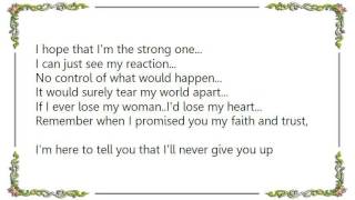 Kenny Lattimore - If I Lose My Woman Lyrics